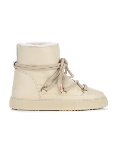 Inuikii Logo And Ankle Boots In Nude