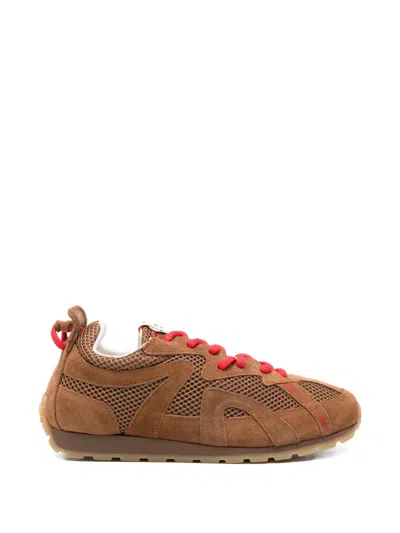 Inuikii Maribella Lace-up Sneakers In Brown