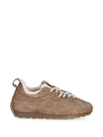Inuikii Maribella Suede Sneakers In Brown