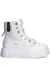 Inuikii Matilda Canvas High Sneakers In White