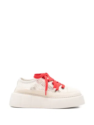 Inuikii Matilda Net Sneakers In White