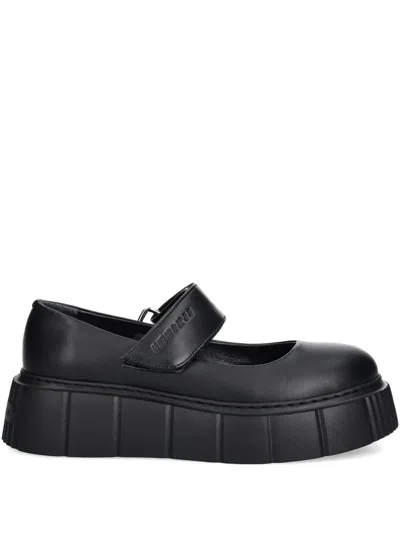 Inuikii Matilda Platform Mary Jane Shoes In Black