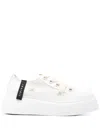 Inuikii Matilda Canvas Sneakers In White