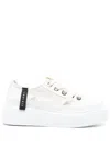 Inuikii Matilda Canvas Sneakers In White