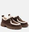 Inuikii Mocabee Suede Loafers In Brown
