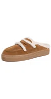 Inuikii Mule Wool Slip-on Loafers Brown In Brown