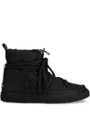 Inuikii Padded Ankle Boots In Black