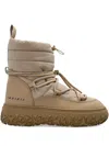 Inuikii Padded Lace-up Boots In Neutral