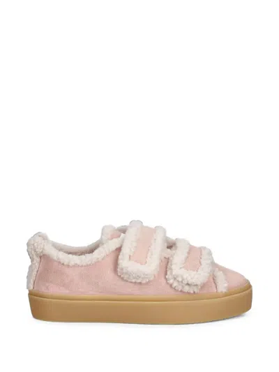 Inuikii Pastelle Touch-strap Sneakers In Pink