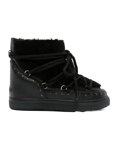 Inuikii Rivet-trimmed Boots In Black