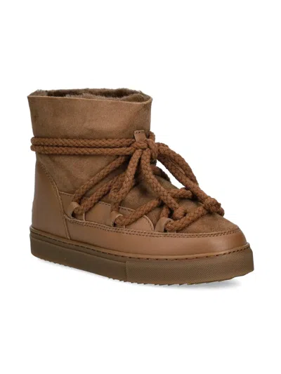 Inuikii Kids' Rope Detail Boots In Brown