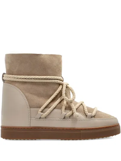 Inuikii Rope-lace Snow Boots In Neutral