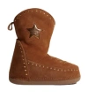 Inuikii Stud-embellished Boots In Brown