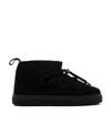 Inuikii Woman Ankle Boots Black Size 6 Leather In Black