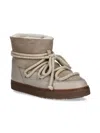Inuikii Shearling-trim Rope-detail Boots In Neutral