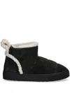 Inuikii Suede Ankle Boots In 黑色
