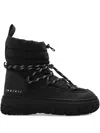 Inuikii Technical Performance Lace-up Sneakers In Black