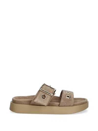 Inuikii Tilda Buckle-fastening Sandals In Brown
