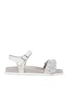 Inuikii Toddler Girl Sandals Light Grey Size 10c Soft Leather In Grey