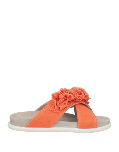 Inuikii Babies'  Toddler Girl Sandals Orange Size 10c Textile Fibers