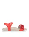Inuikii Babies'  Toddler Girl Sandals Red Size 10c Soft Leather