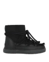 Inuikii Woman Ankle Boots Black Size 5 Leather