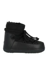 Inuikii Woman Ankle Boots Black Size 5 Leather