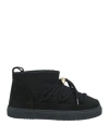 Inuikii Woman Ankle Boots Black Size 6 Leather In Black