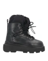 Inuikii Woman Ankle Boots Black Size 10 Soft Leather