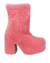 Inuikii Woman Ankle Boots Pink Size 8 Shearling
