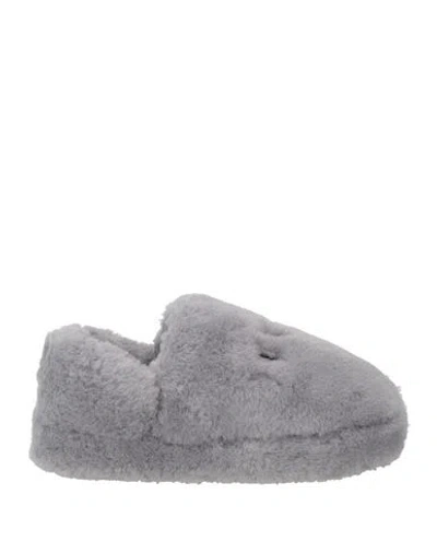 Inuikii Woman House Slipper Grey Size 7 Textile Fibers In Gray