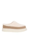 Inuikii Woman Mules & Clogs Off White Size 8 Textile Fibers In Multi