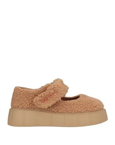 Inuikii Woman Pumps Beige Size 8 Textile Fibers In Multi