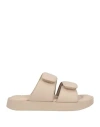 Inuikii Woman Sandals Beige Size 8 Textile Fibers