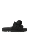 Inuikii Woman Sandals Black Size 11 Linen