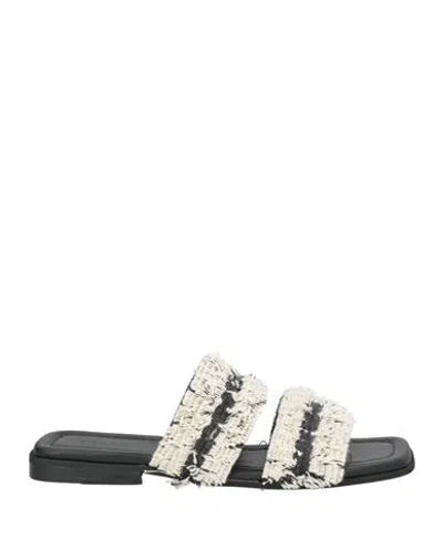 Inuikii Woman Sandals Black Size 8 Textile Fibers