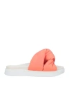Inuikii Padded Nappa Slides In Red