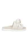 Inuikii Woman Sandals Ivory Size 6 Linen In White