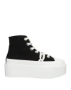 Inuikii Woman Sneakers Black Size 12 Textile Fibers In Black