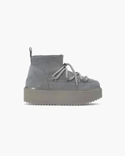 Inuikii Women's Classic Low Platform Shoes In Grey