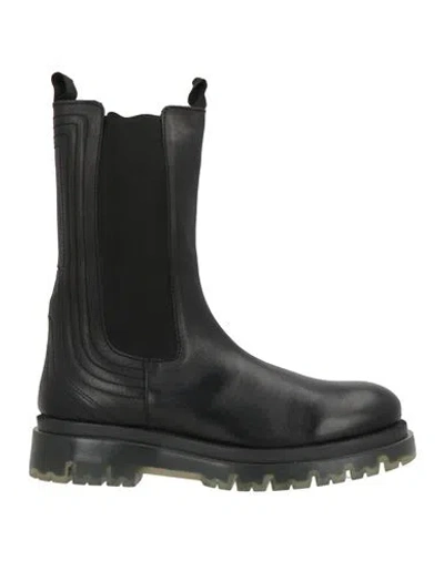 Inuovo Woman Ankle Boots Black Size 11 Leather