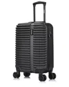 Inusa Ally Lightweight Hardside 20in Carry-on In Black