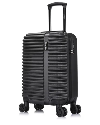 Inusa Ally Lightweight Hardside 20in Carry-on In Black