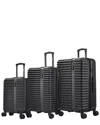 Inusa Ally Lightweight Hardside 3pc Spinner Set