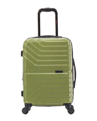Inusa Aurum Lightweight Expandable Hardside Spinner Luggage 20 In Green