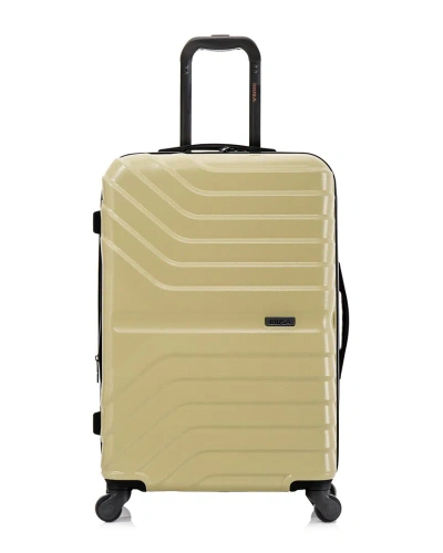 Inusa Aurum Lightweight Expandable Hardside Spinner Luggage 24 In Gold