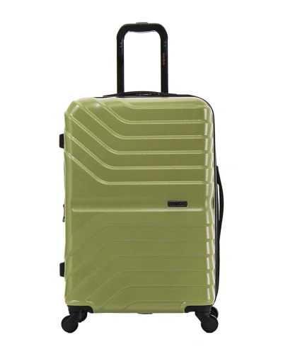 Inusa Aurum Lightweight Expandable Hardside Spinner Luggage 24 In Green
