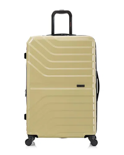 Inusa Aurum Lightweight Expandable Hardside Spinner Luggage 28 In Neutral