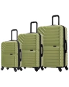 INUSA INUSA AURUM LIGHTWEIGHT EXPANDABLE HARDSIDE SPINNER 3PC LUGGAGE SET