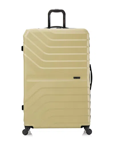 Inusa Aurum Lightweight Hardside Spinner Luggage 32 In Gold